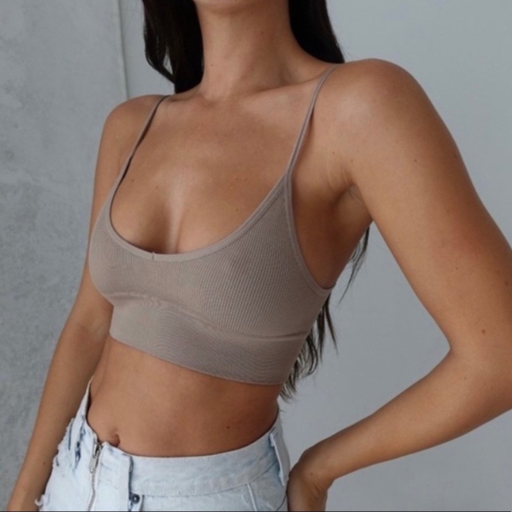 Low Back Bralette Crop Top